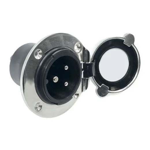 Allpa Bordsteckdose 16a, Ce, Ip56, Edelstahl 316