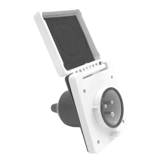 Allpa Landanschlußstecker Mit Kunststoffgehäuse, Ip56, 16a