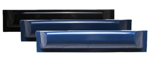 Allpa Stegfender Groß, Gerade, 60x500mm, Schwarz
