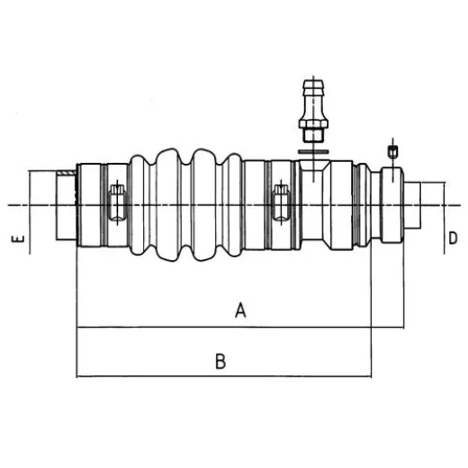 Allpa Tmf Axial Propellerwellenabdichtung (Gleitringabdichtung), Für Propellerwelle Ø25mm