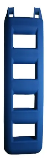 Allpa Treppenfender 4-Stufen, 250x120x950m, 5kg, Blau