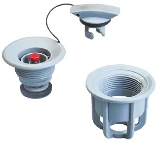 Allpa Universalventil Mit Push-Push-System, Komplett Mit Schlauchnippelsatz