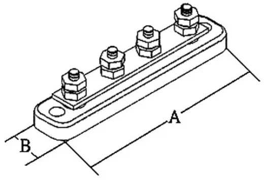 Allpa Verbindungsstreifen (Platte Aus Zinn. Abs-Basis), 4-Verbindungen, 150a, 152x31mm