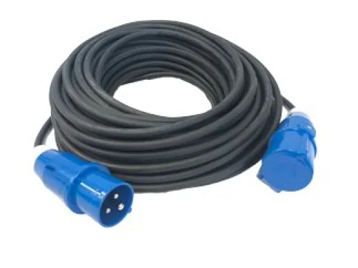 Allpa Verlängerungkabel Cee Stecker Nach Cee Gegenstecker, 10m