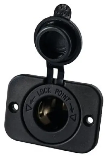 Allpa Wasserdichte Einbau Steckdose 12v, Inkl. Abdeckung