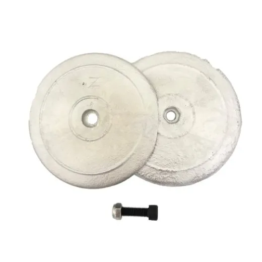 Allpa Zink Runde Rudderblattanoden Ø125mm (Satz)
