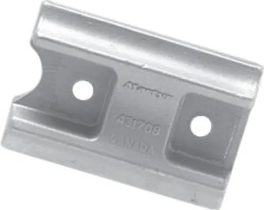 Allpa Zinkanode Omc/Johnson/Evinrude, Curved Block (Oem 431708)