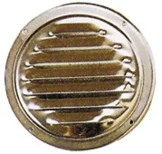 Allpa Niro Lüftungblech Louvre, Ø102mm