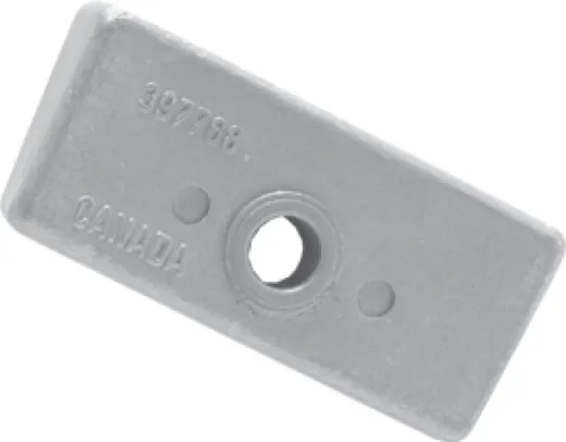 Aluminium Anode Omc/Johnson/Evinrude, Block (Oem 397768)
