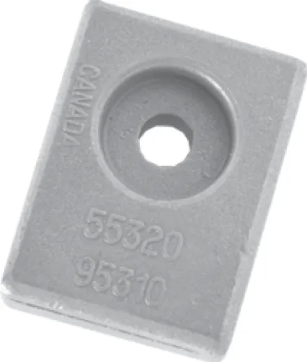 Aluminium Anode Suzuki Aussenborder, Small Block (Oem 55320-95310)
