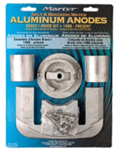 Aluminium Anodensatz, Bravo-1 >1988