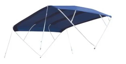Allpa Sonnen-Top Modell Sixty, Navy, 245x156x252cm; Aluminium Streben