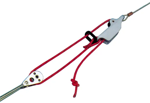 Aluminium Cam Cleat Mit Scheibe (Satz Für Trapezegeschirr), Für Tau Ø4-8mm, L=70mm