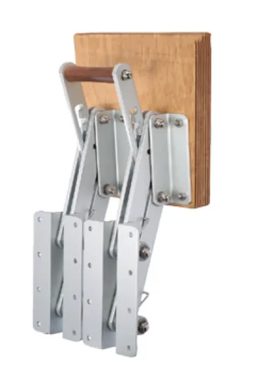 Aluminium Klappbare Aussenbordmotorhalterung (Max. 50kg) (Mit Stabilem Doppelrahmen)