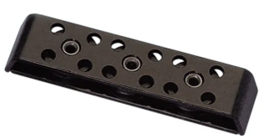 Aluminium Kugelgelagerter Organizer Dreischeiben, 10mm, Scheibe Ø38mm, L=170mm, Bruchlast 900kg