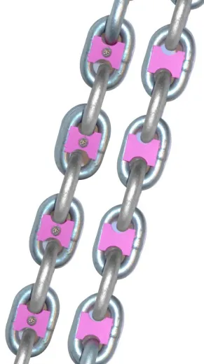 ANCHORIGHT Ankerkettenmarkierer zum Schrauben PLA/A4 10mm pink 5St.