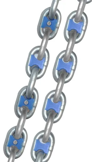 ANCHORIGHT Ankerkettenmarkierer zum Schrauben PLA/A4 8mm blau 5St.