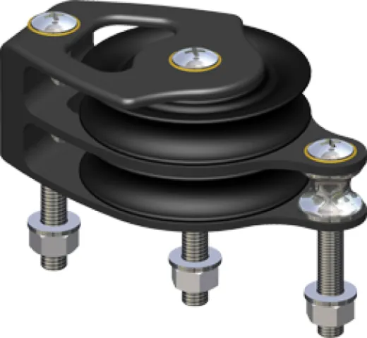 Antal Aluminium Blöcke Serie Opf-60, Kugelgelagert, Double Foot Blöcke