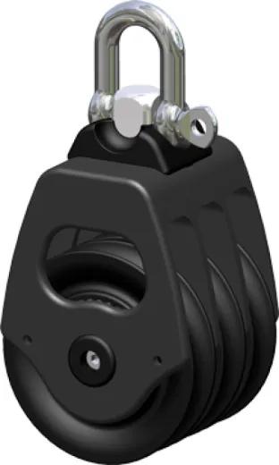 Antal Aluminium Blöcke Serie Opf-60, Kugelgelagert, Triple Sheave Blöcke