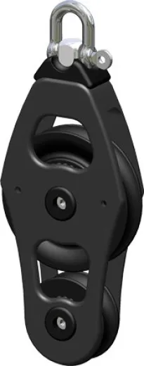 Antal Aluminium Blöcke Serie Opf-70, Kugelgelagert, Single Fiddle Blöcke