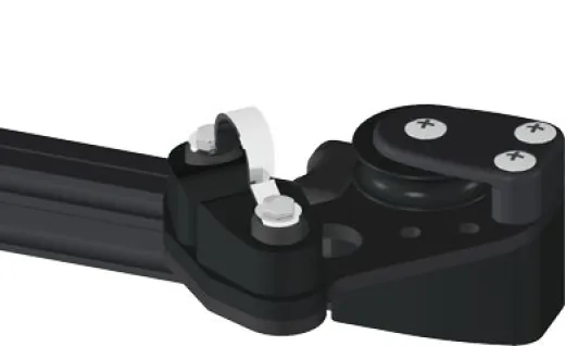 Antal Aluminium Klemme Für Endfitting Typ 100 (Für Umlenkrollen) (2x)