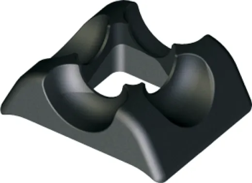 Antal Aluminium Lock Für 2 & 3-Scheiben Opf-60 & 70 Blöcke