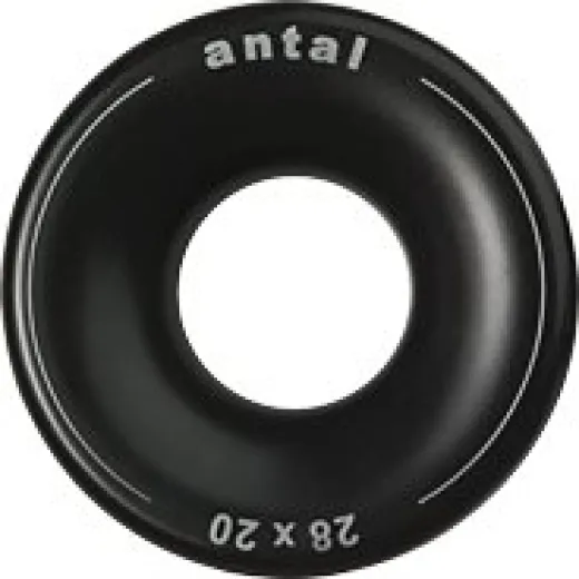 Antal Aluminium Low Friction Ring, D1=28mm, D2=70mm, Ø=20mm, T=31mm, Arbeitslast 6400kg