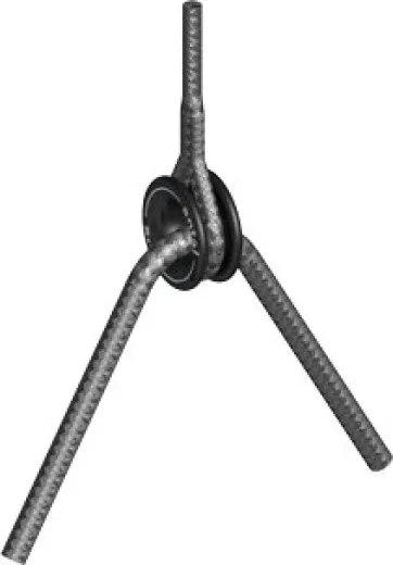 Antal Aluminium Low Friction Ring, D1=28mm, D2=70mm, Ø=20mm, T=31mm, Arbeitslast 6400kg