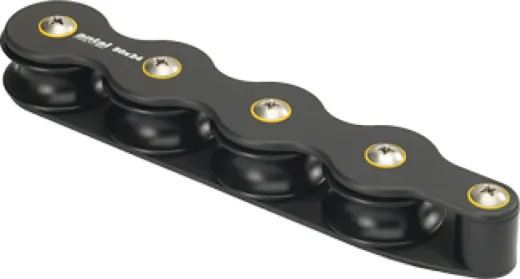 Antal Aluminium Organizer, 4-Scheiben, D=40mm, P=44mm, Leine Ø14mm, L=199mm, Arbeitslast 600kg