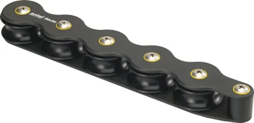 Antal Aluminium Organizer, 5-Scheiben, D=40mm, P=44mm, Leine Ø14mm, L=243mm, Arbeitslast 600kg