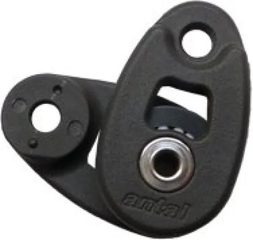 Antal Kunststoff Mini Snatch Block, Schwarz