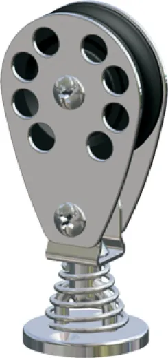 Antal Niro 316 Blöcke Serie 65, Kugelgelagert, Pad-Eye Blöcke