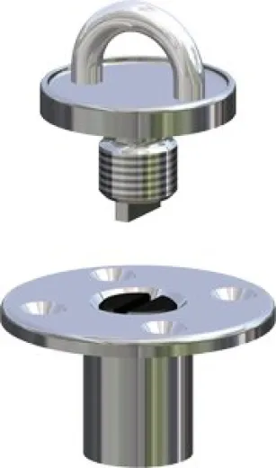 Antal Niro Screwed Deck Eye, Für Blöcke Serie Opf-70