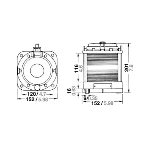 Aquasignal S55 BB 24V