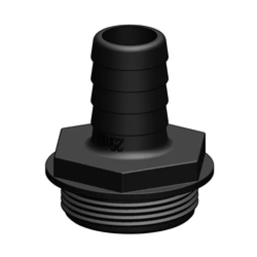 Aquavalve Tule (1 1/2" x 25, schwarz)