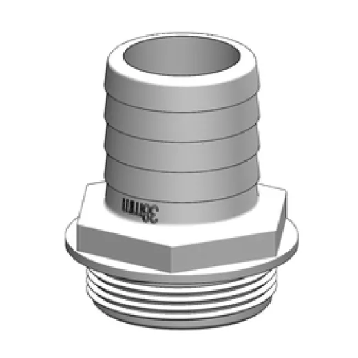 Aquavalve Tule (1 1/2" x 38, weiß)