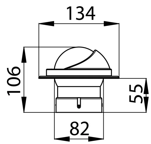 ARTICA BA1 Motorboot-und Seglerkompass