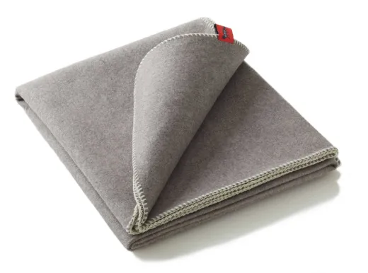ASK THE FOX® COSY 160x200cm grau/blau