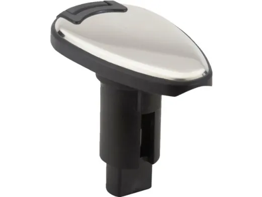 Attwood Einbau-Montage-Fuß Lightarmor oval Edelstahlkappe