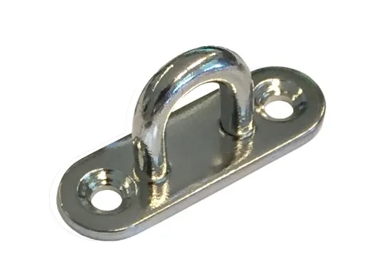 Augplatte AISI316 länglich 5mm VP=10St.