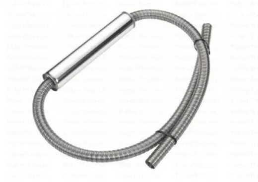 Auspuffschalldämpfer 24mm / 54mm L=1800mm