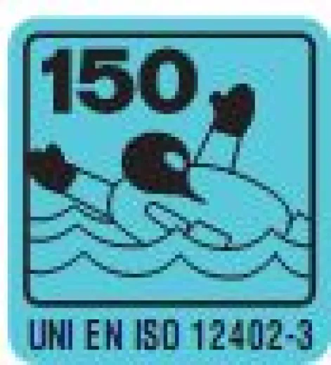 Automatic-Rettungsweste CE150N SPINNAKER-180 gelb