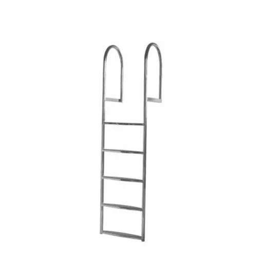 Badeplattform mit ausziehbarer Treppe
