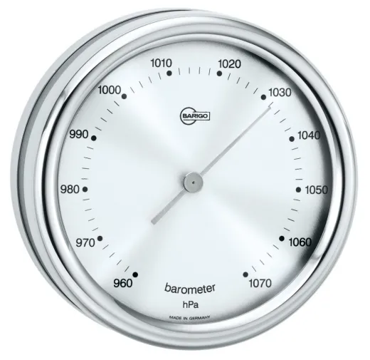 BARIGO Typ Orion Thermo-/Hygrom. poliert SkaØ100mm