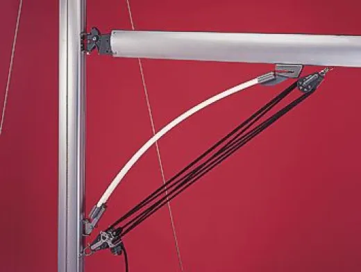 BARTON BOOM STRUT -schwarz- 10.5 - 12m LüA