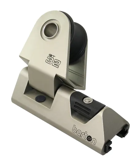 BARTON Genua-Schlitten HD Gr.3 für T-Schiene 32mm, mit Block 60mm, silber