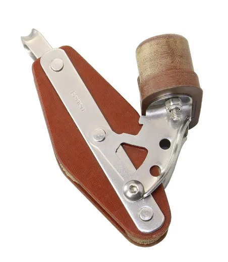 BARTON TUPHblox Violinblock 38/58mm, Seil 13mm, Kopfbügel/Klemme