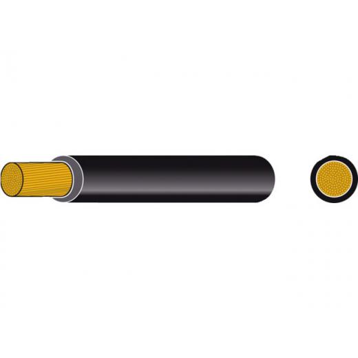 Batterie-Kabel PVC-Isoliert 16mm² schwarz (RL=10m)