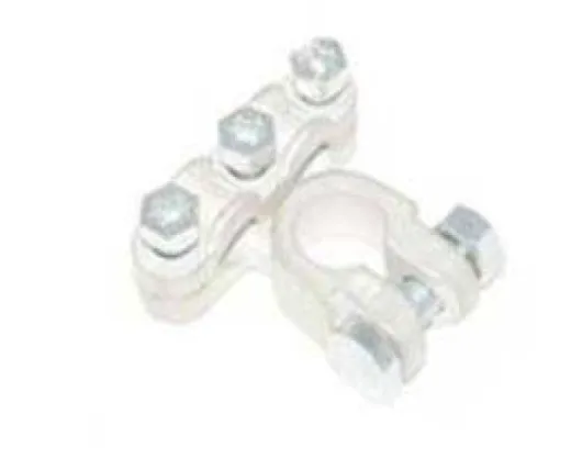 Batterieklemme (doppelt, -, 6)