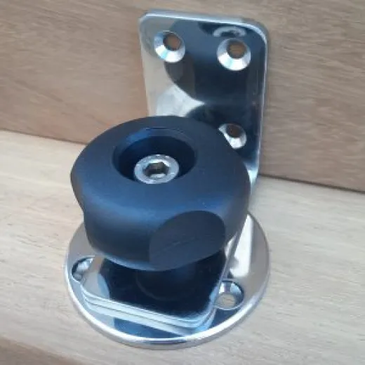 Beiboothalterung schraubbar
